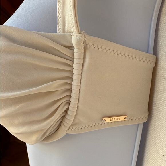 Strawberry Milk Mob "Dolce far Niente" Bikini Set with size M Top, size L Bottom - Picture 9 of 12